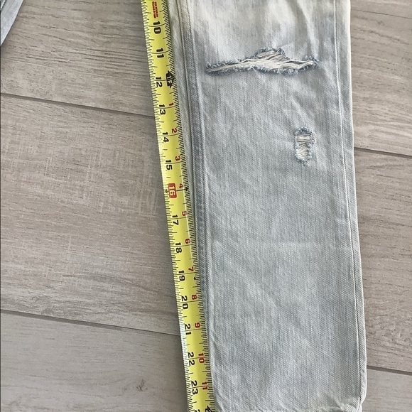 Current Elliott The Cropped Straight Jeans - Picture 7 of 10